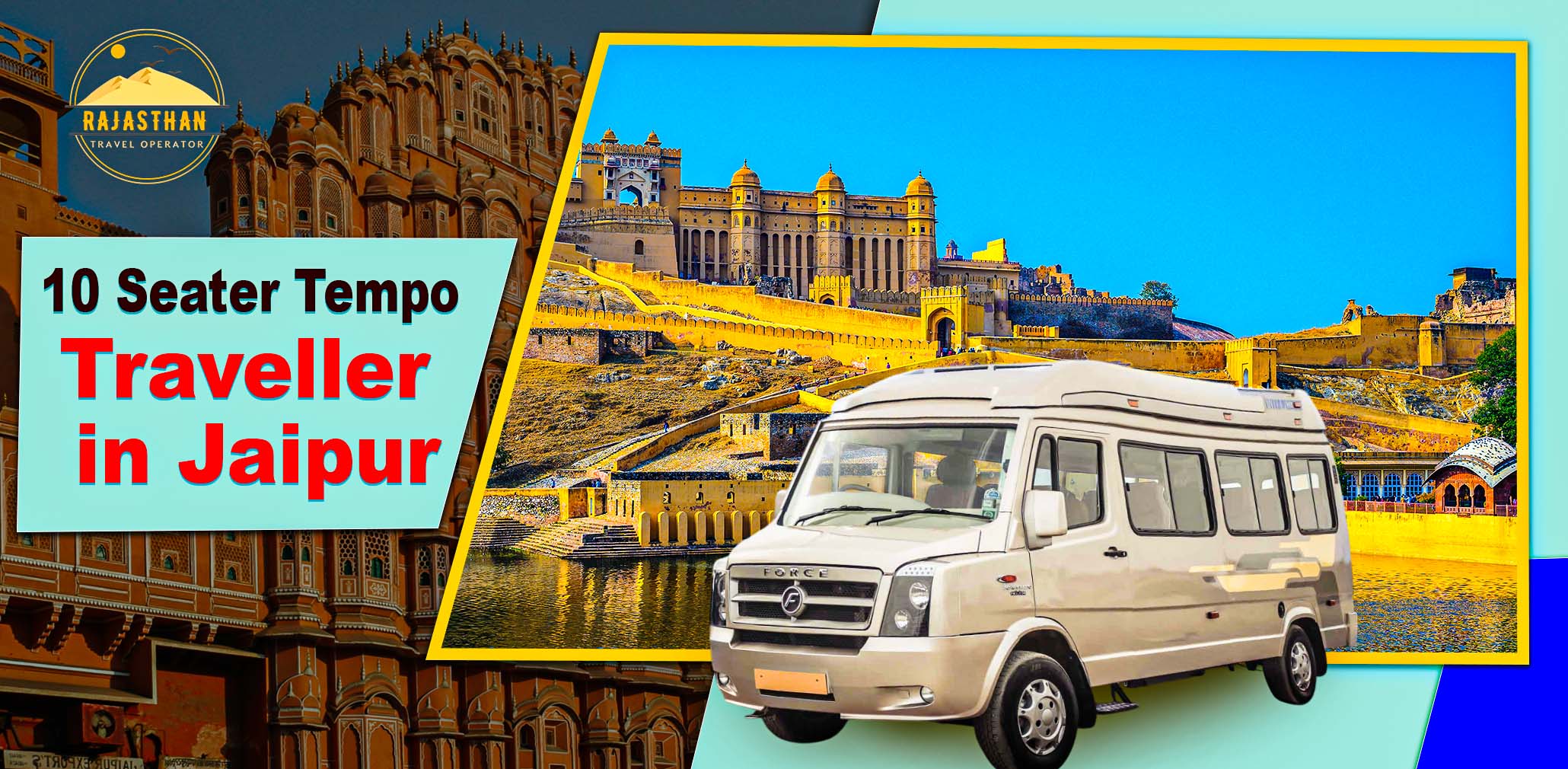 10 Seater Tempo Traveller Hire in Jaipur for Comfortable Travel