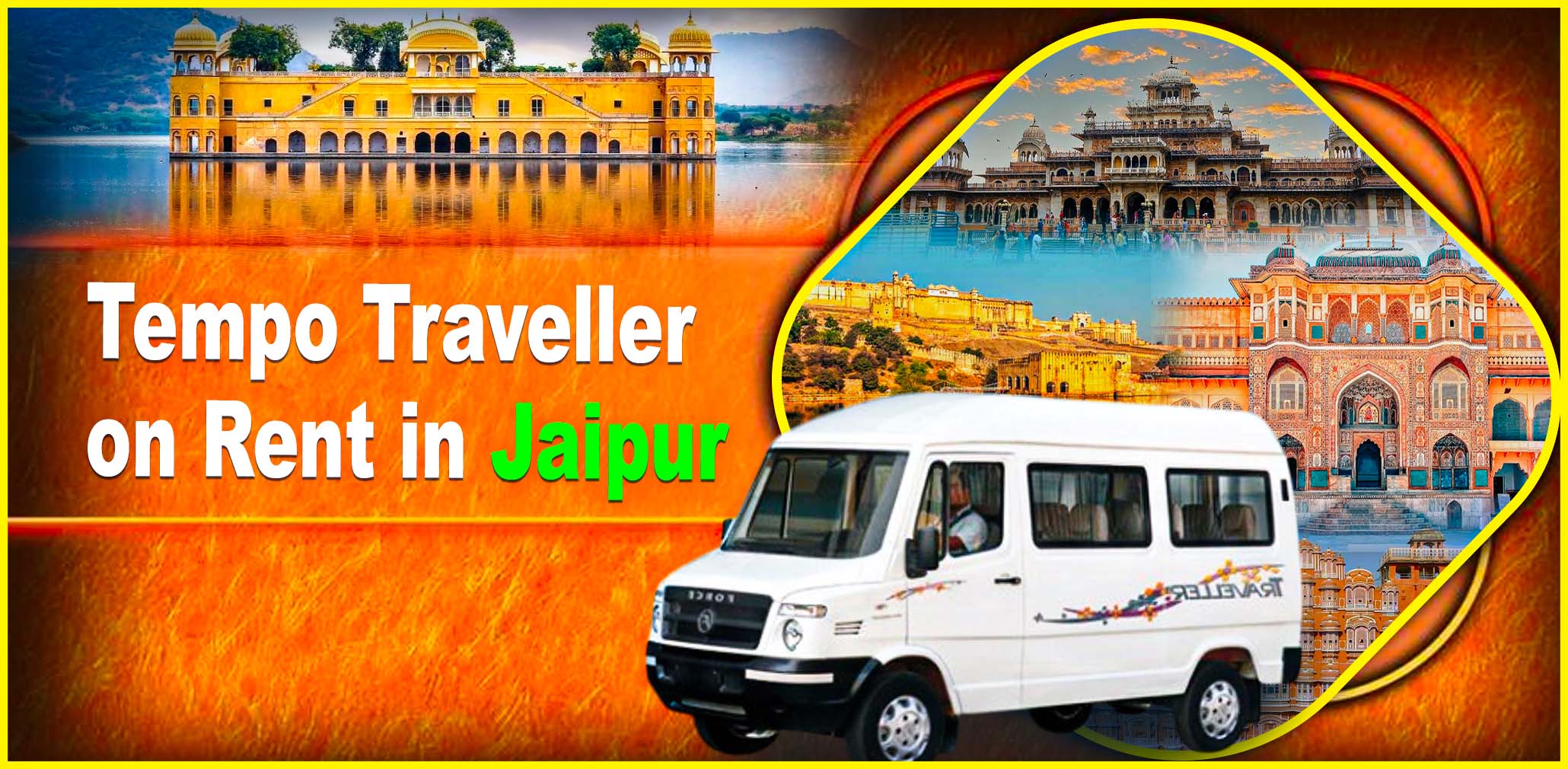 Travel in comfort and style with our premium Tempo Traveller rentals in Jaipur. Rajasthan Travel Operator offers 9-seater, 12-seater, 16-seater, and 20-seater Tempo Travellers for family trips, weddings, and outstation tours across Rajasthan.