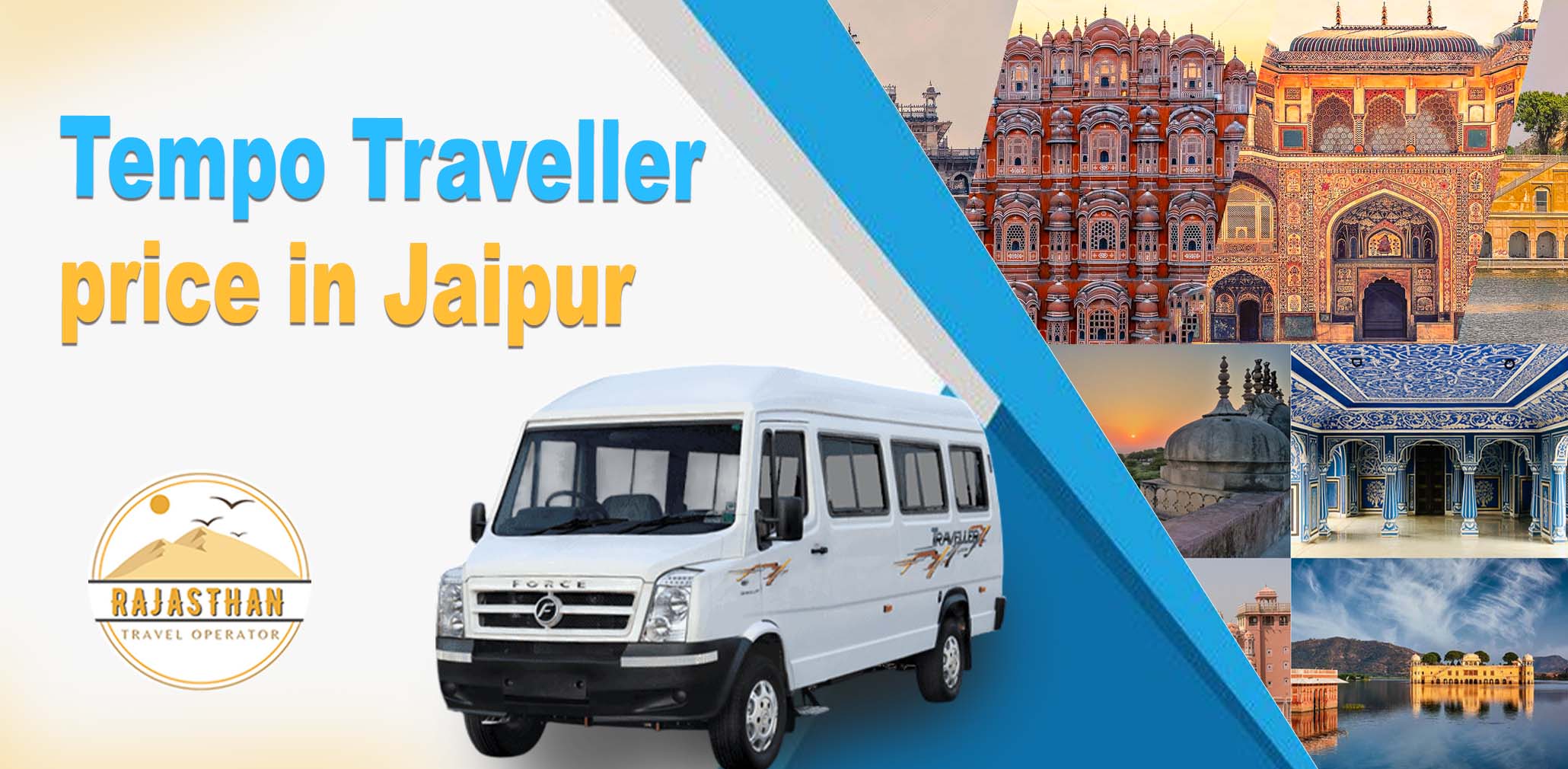 Tempo Traveller price in Jaipur for rental and tours