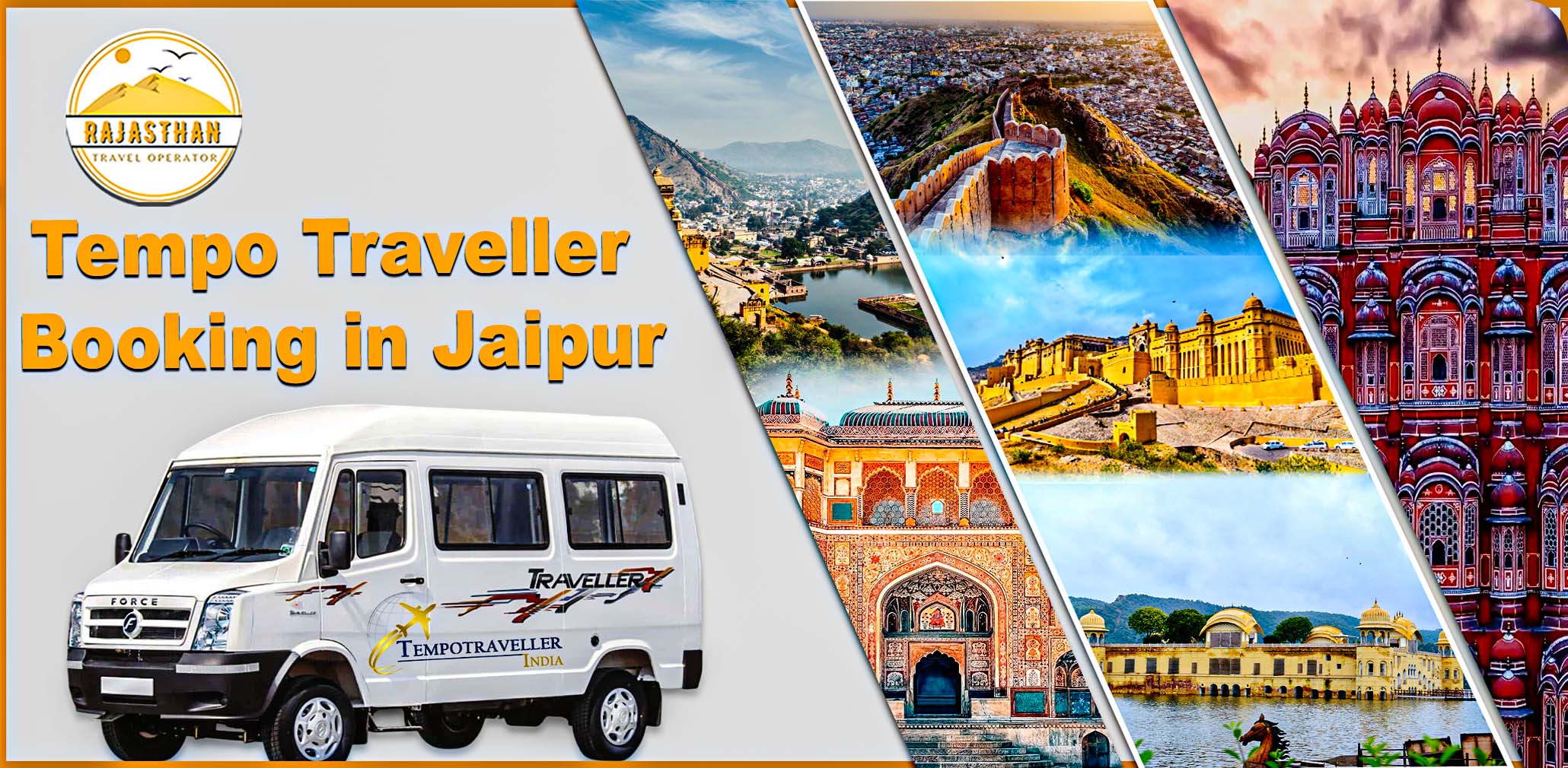 Tempo Traveller Booking in Jaipur with Rajasthan Travel Operator