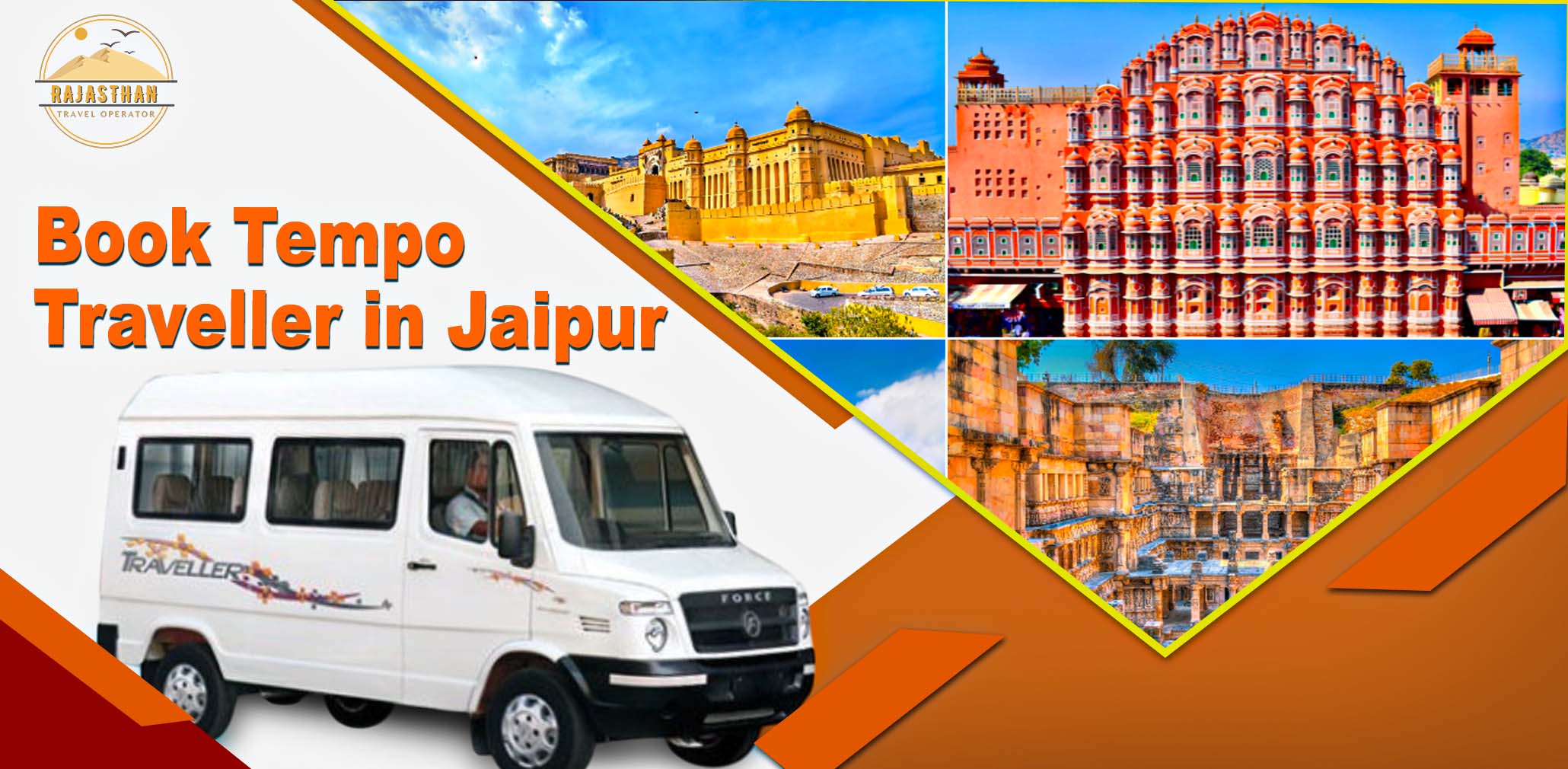 Book Tempo Traveller in Jaipur – Rajasthan Travel Operator