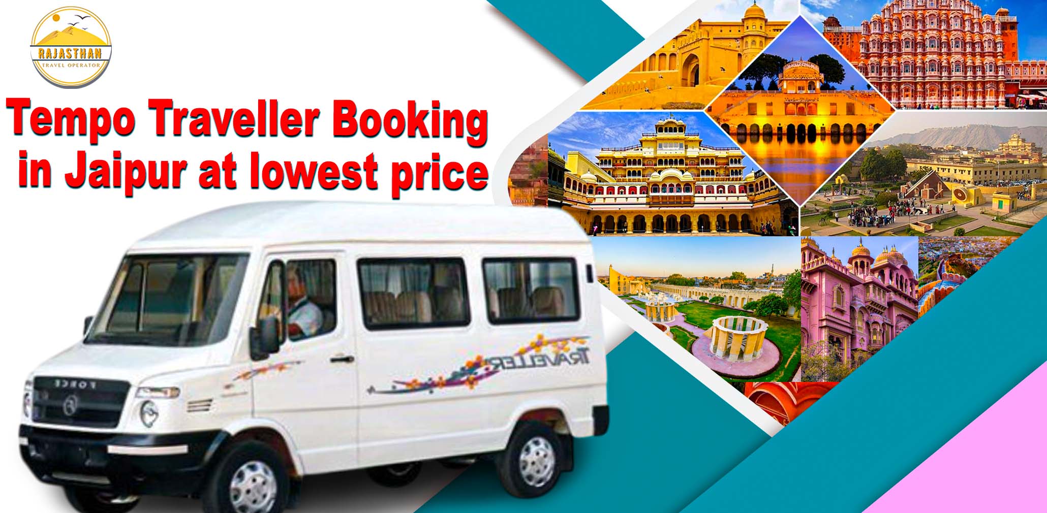 Tempo Traveller Booking in Jaipur at Lowest Price – Rajasthan Travel Operator