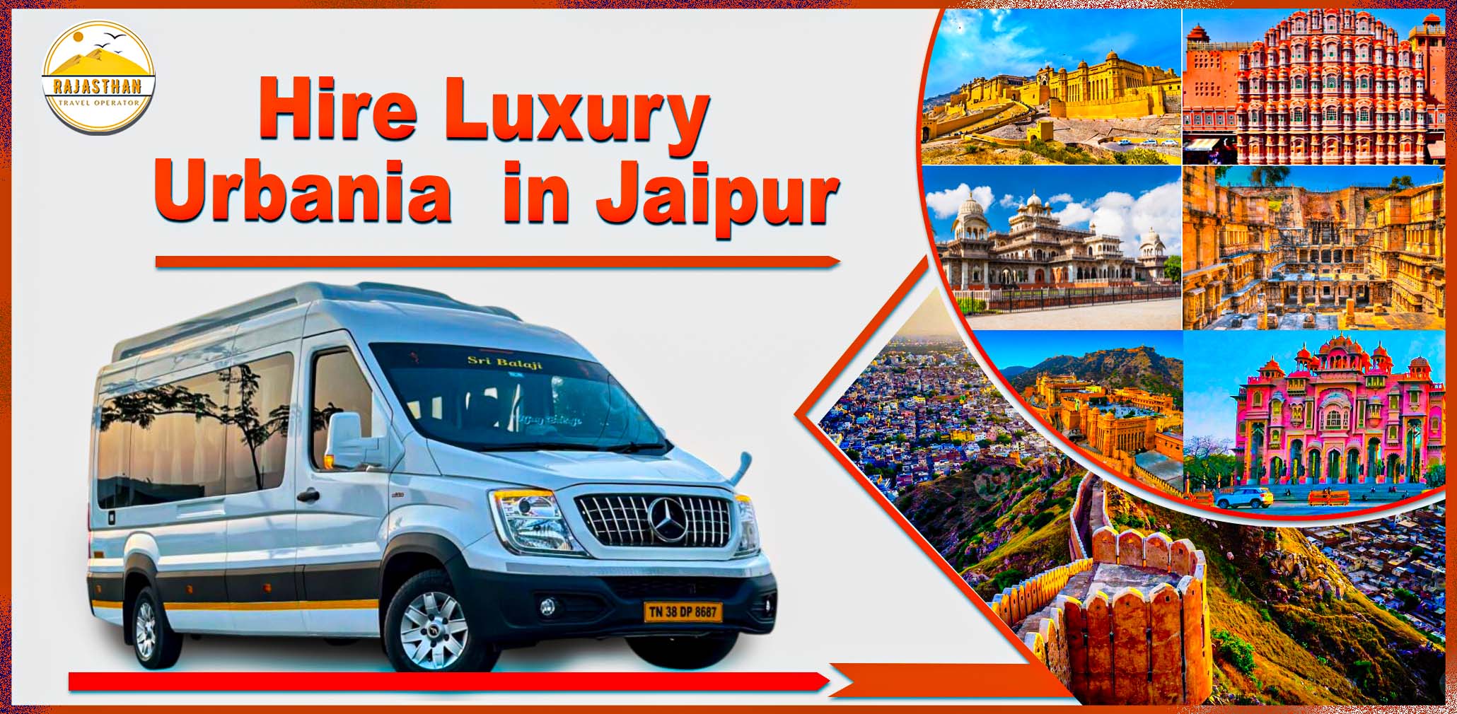Hire Luxury Urbania in Jaipur – Rajasthan Travel Operator