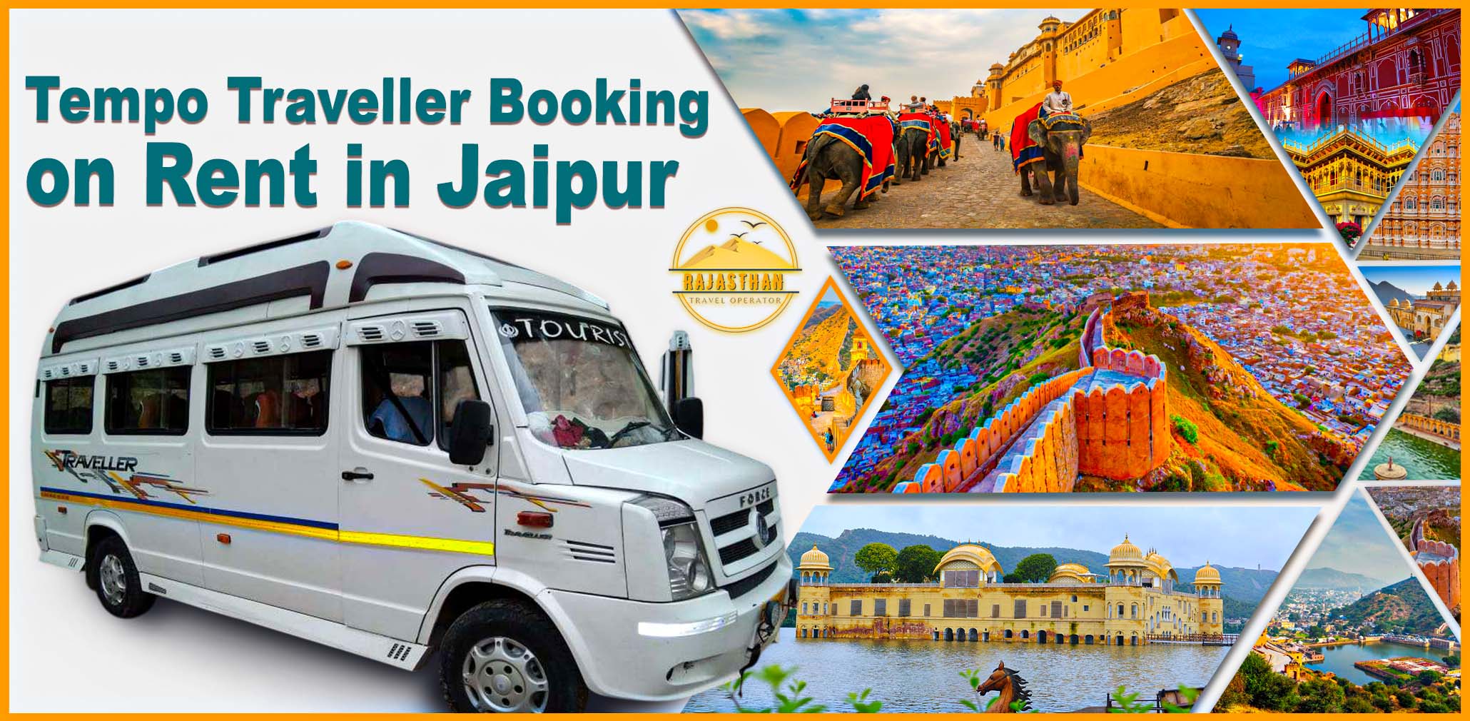 Tempo Traveller booking in Jaipur for comfortable group travel