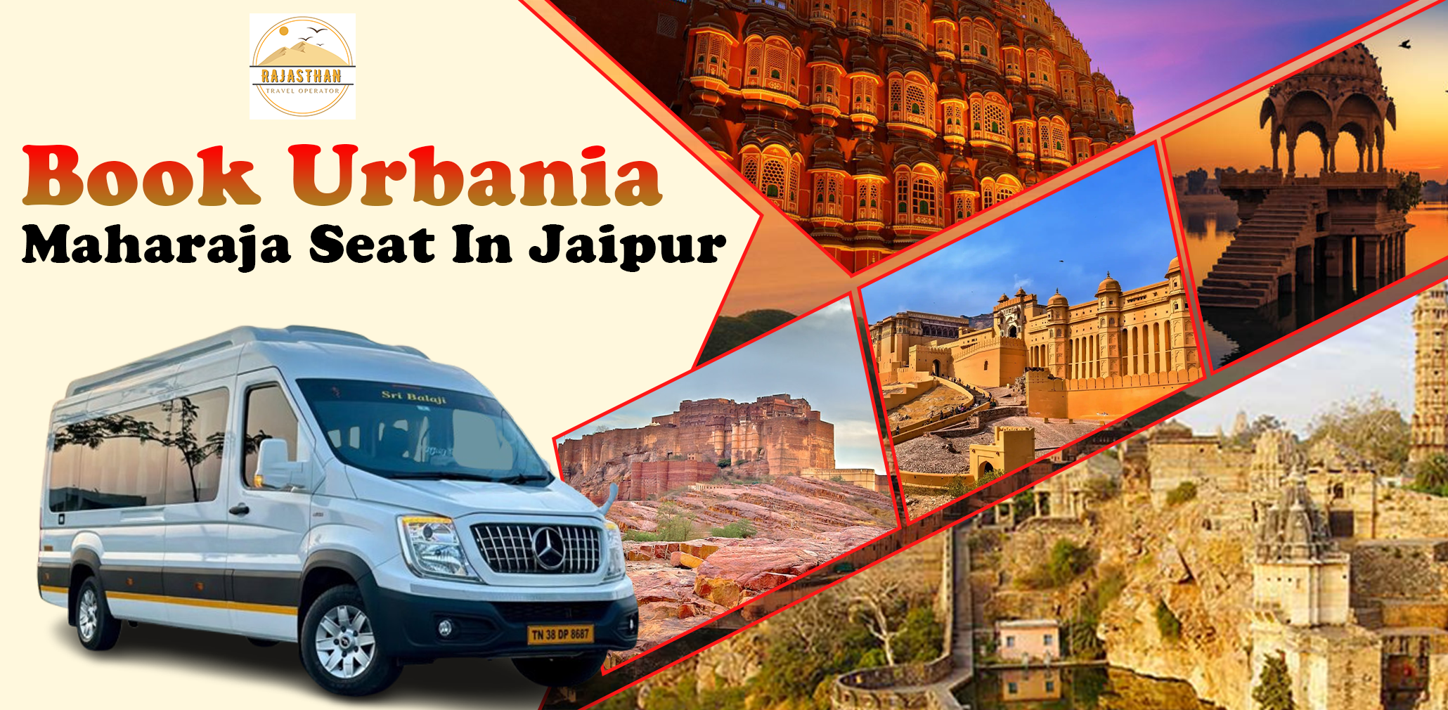 Book Urbania Maharaja Seat in Jaipur for Luxury Group Travel
