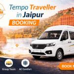 Tempo Traveller in Jaipur booking by Rajasthan Travel Operator for comfortable group travel