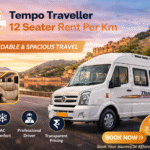 Tempo Traveller 12 Seater rent per km by Rajasthan Travel Operator for affordable group travel