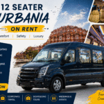 12 Seater Urbania on rent by Rajasthan Travel Operator for luxury and comfortable group travel