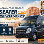 Urbania Tempo Traveller 17 Seater Price for luxury and spacious group travel in Jaipur by Rajasthan Travel Operator