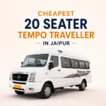 Cheapest 20 Seater Tempo Traveller in Jaipur by Rajasthan Travel Operator for affordable group travel