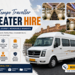 Tempo Traveller 17 Seater hire by Rajasthan Travel Operator for comfortable group travel