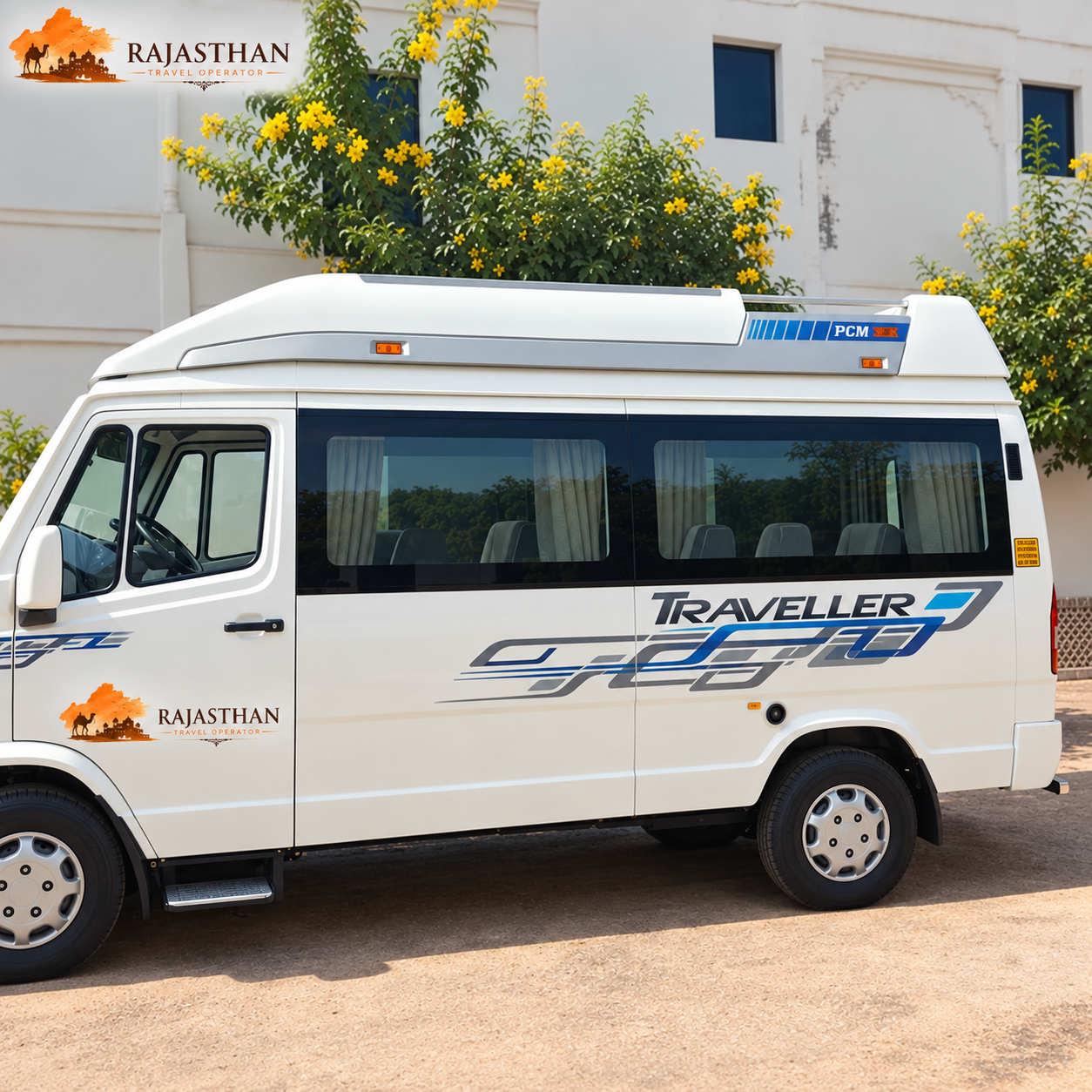 7 Seater Maharaja Tempo Traveller