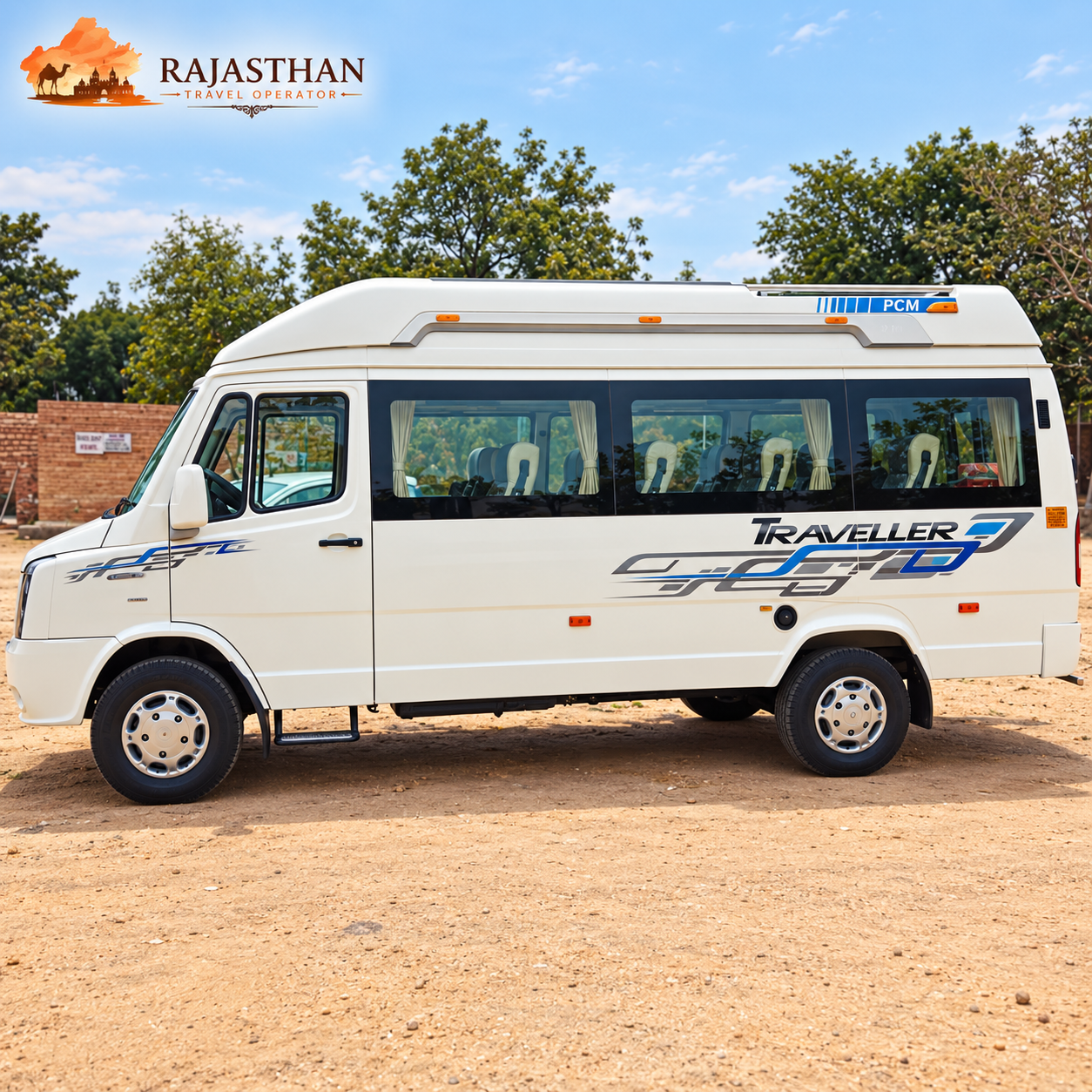 9 Seater Maharaja Tempo Traveller