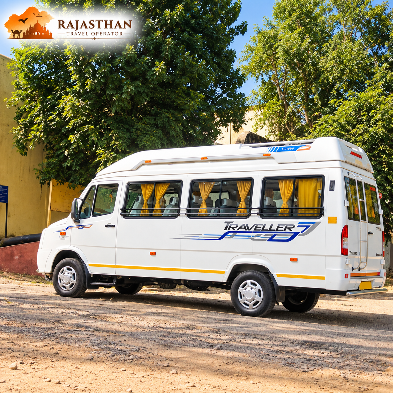 12 Seater Tempo Traveller