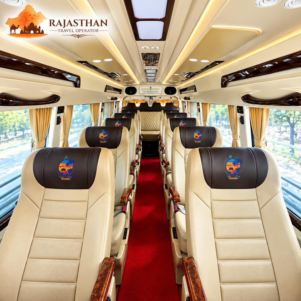 15 Seater Maharaja Tempo Traveller 2