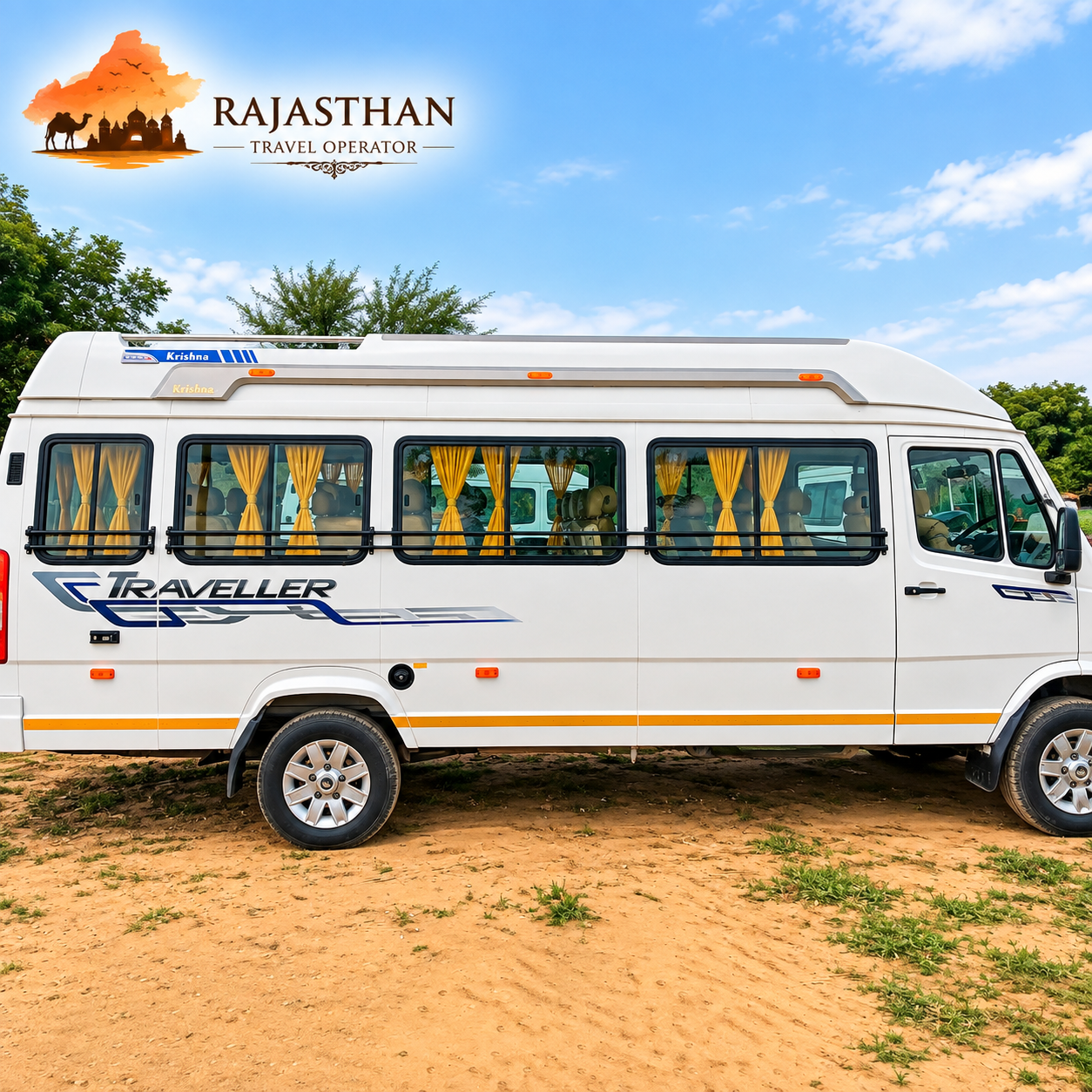 16 Seater Tempo Traveller