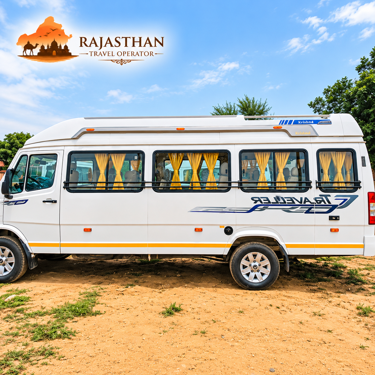 20 Seater Tempo Traveller​